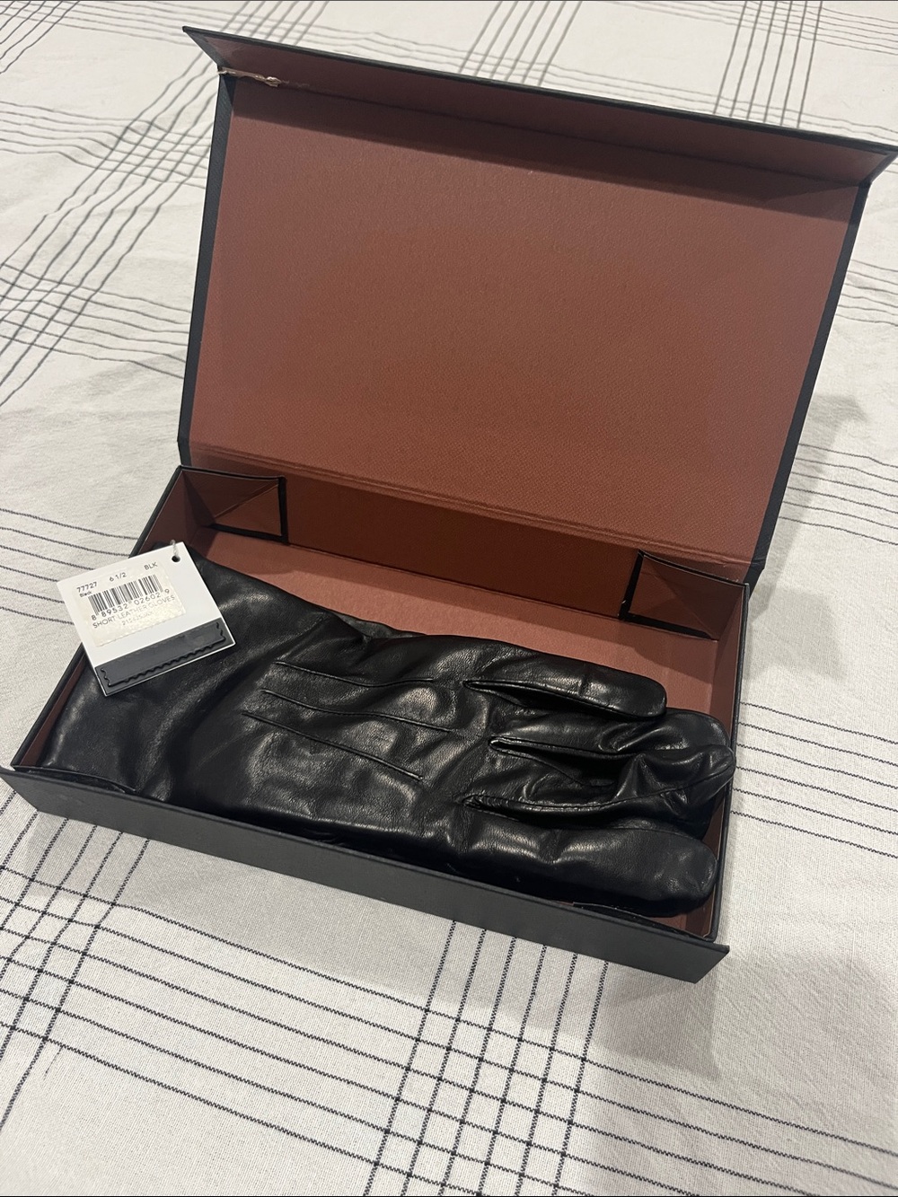Coach Black Leather Women's Gloves